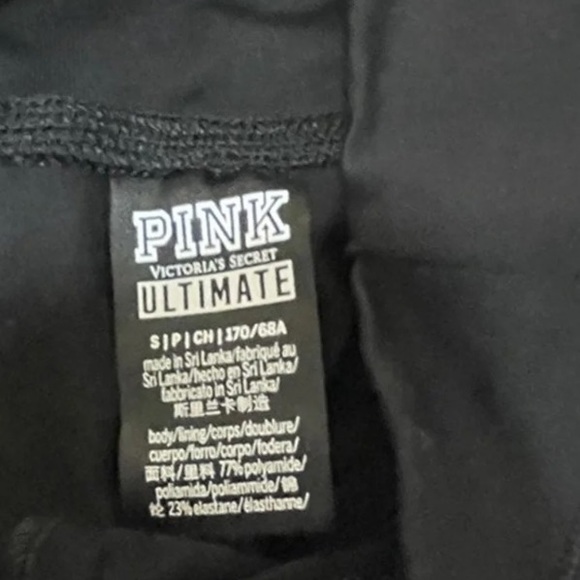 🌈PINK Rainbow Crop Leggings🌈 - Picture 6 of 6